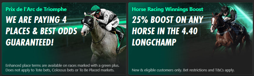 bet365 Longchamp offers